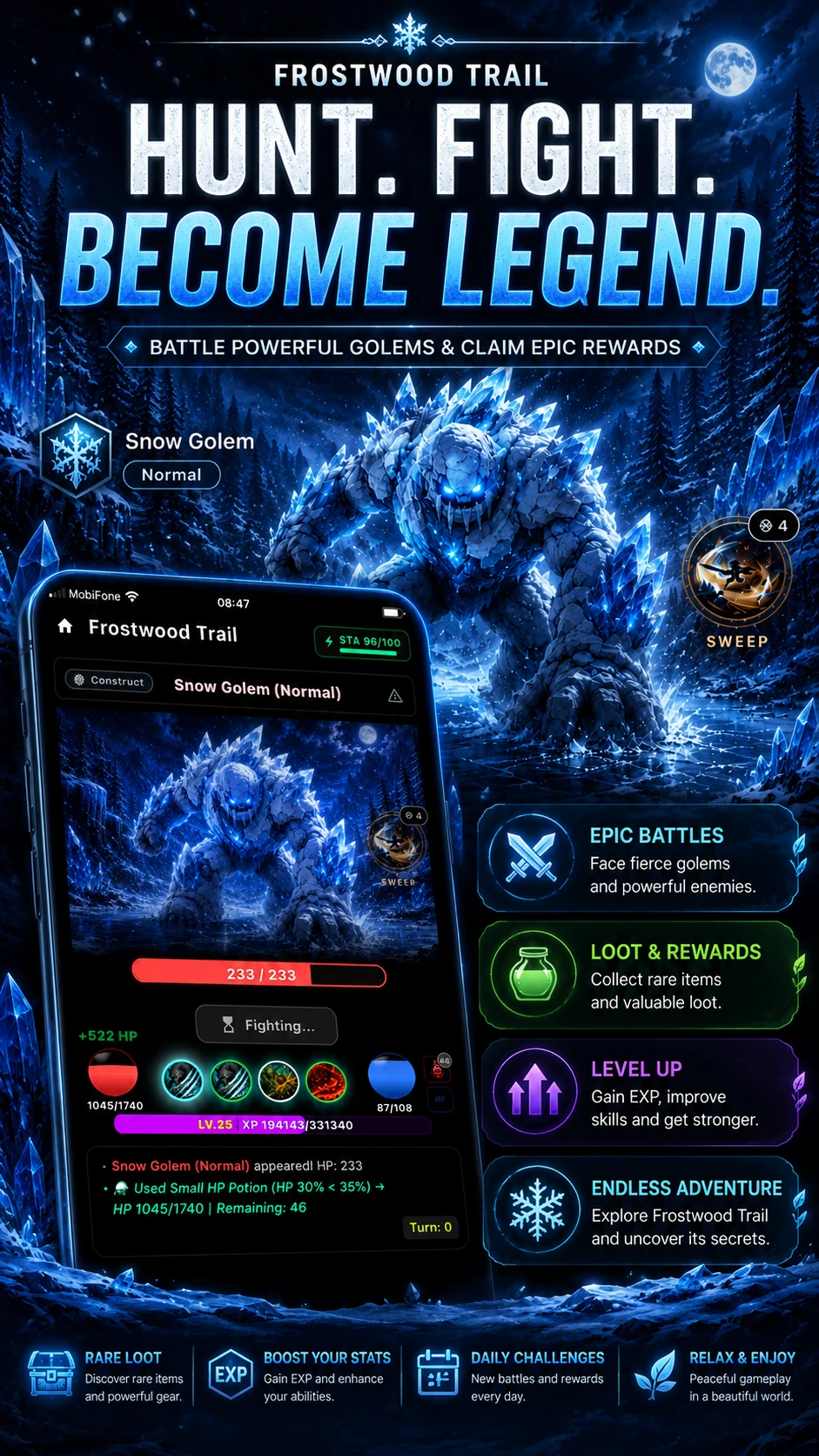 Monster Soul: Idle RPG screenshot