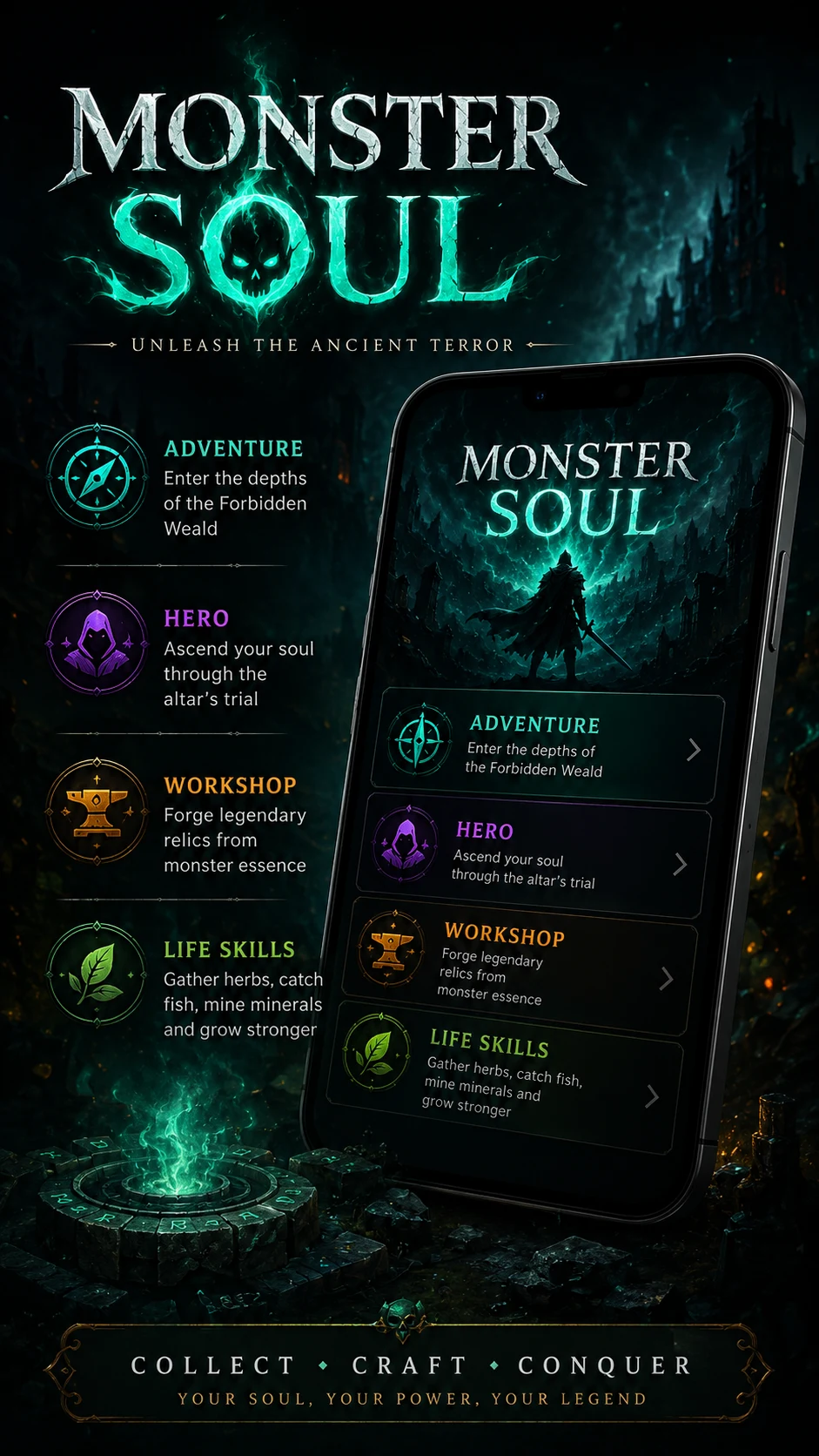 Monster Soul: Idle RPG screenshot